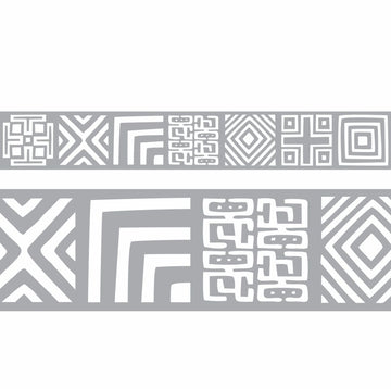 African Frosted Strip - Vinyl glass stickers