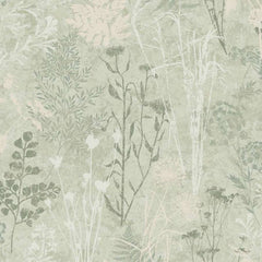 Organics Sage Wallpaper