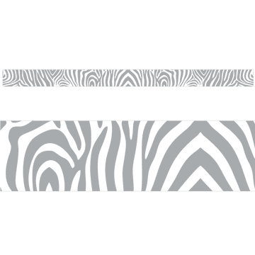 Frosted Zebra Stripes - Vinyl glass stickers