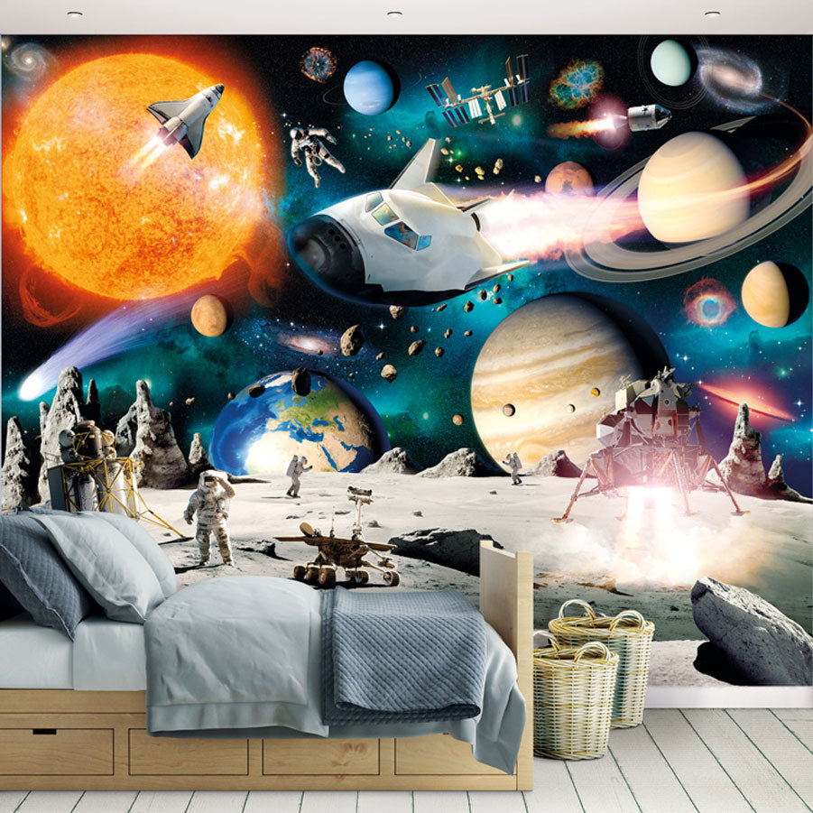 Space Adventure Mural
