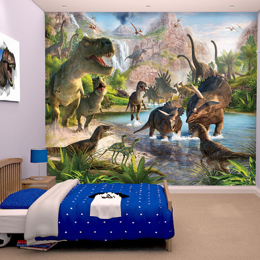 Dinosaur Land Mural