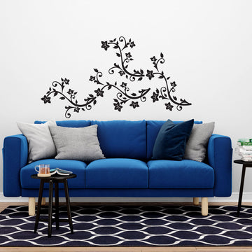 Traditional Floral - vinyl wall stickers