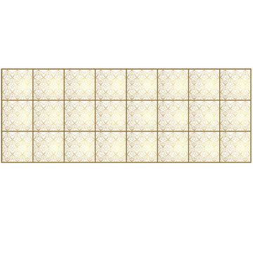 Geometric Gold - Vinyl Tile Strips