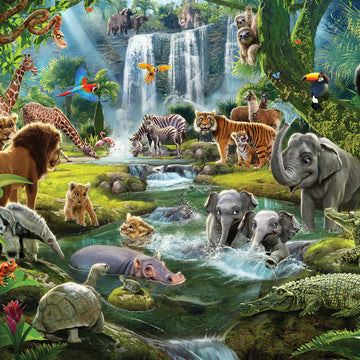 Jungle Adventure Mural