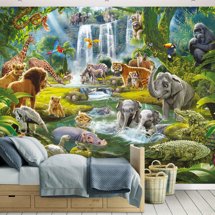 Jungle Adventure Mural