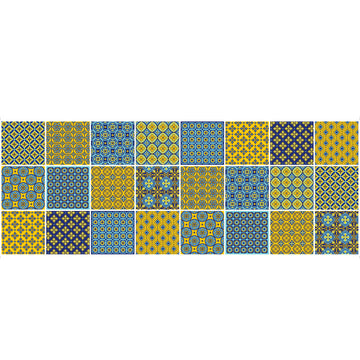 Oriental - Vinyl Tile Strips