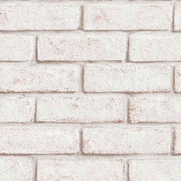 White Red Brick - Wallpaper