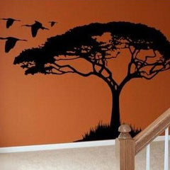 Acacia tree vinyl wall sticker 