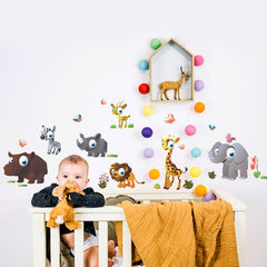 Afritoons vinyl wall stickers for children