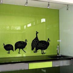 Guinea fowl - vinyl wall stickers