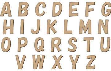 Kids Wooden Alphabet Letters