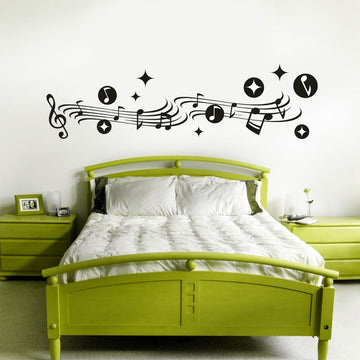 Music notes -vinyl wall stickers