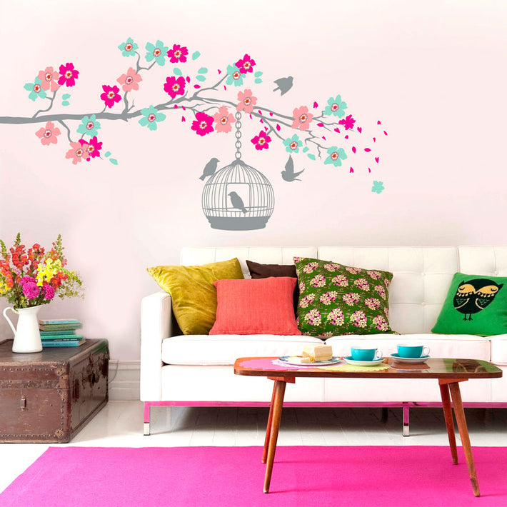 Spring blossom - Giant Vinyl wall stickers