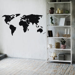 World Map - vinyl wall sticker